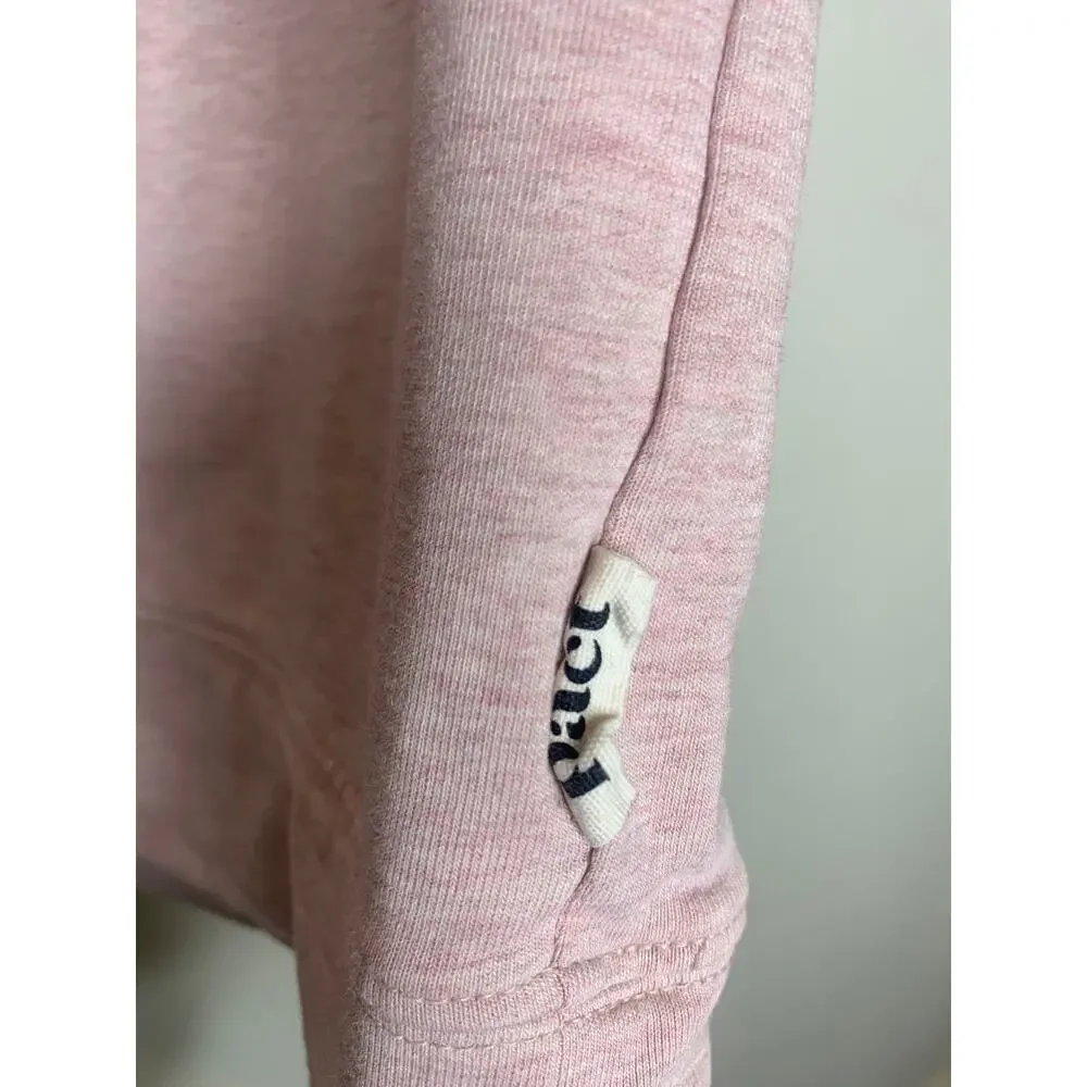 Pact Pale Pink V Neck Cotton T Shirt Sz XS / S95% Organic Cotton 5% Elastane - Picture 8 of 10